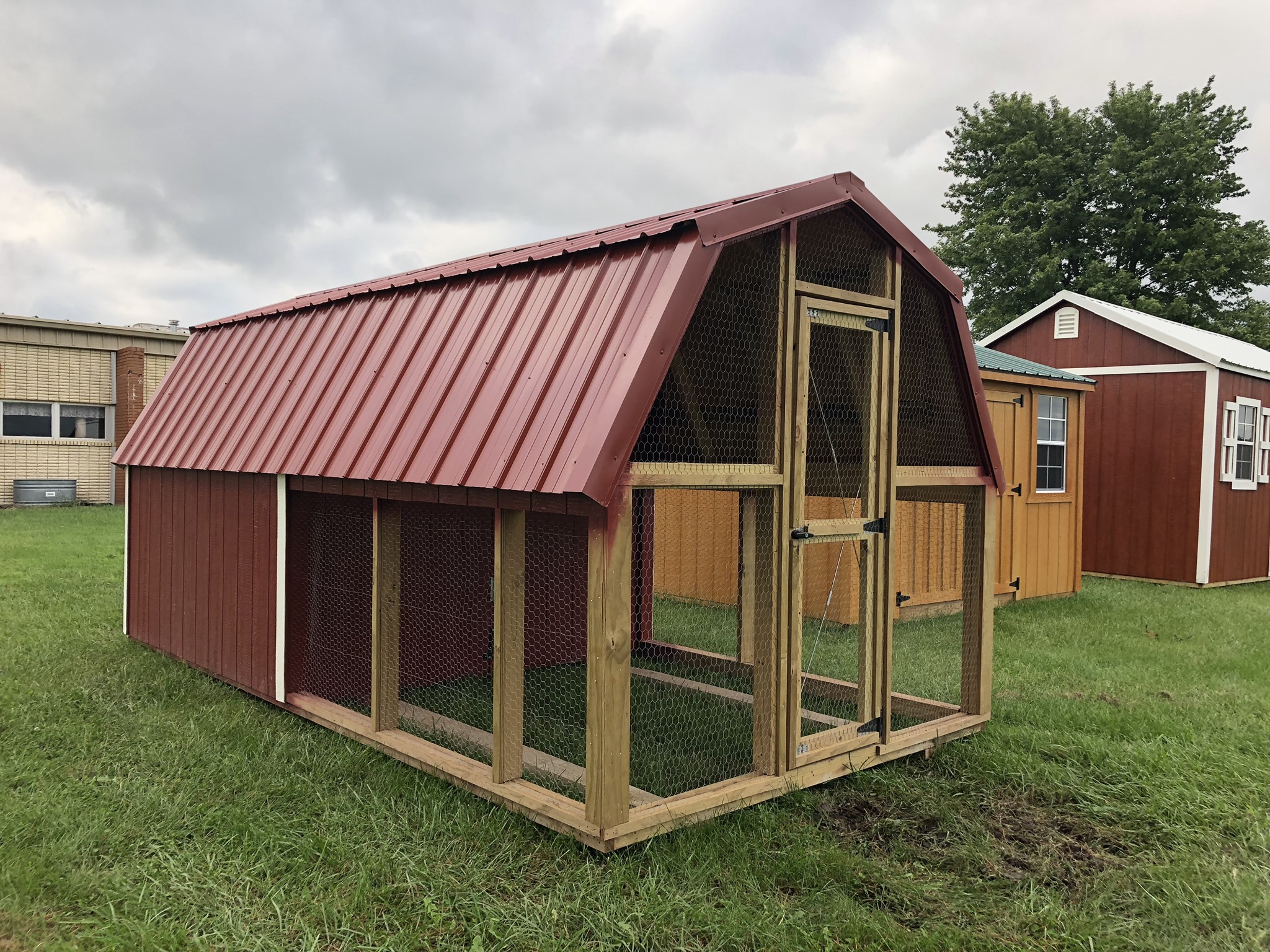 Chicken Coop Goat Shed Combo